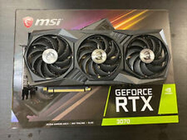 Видеокарта Asus RTX 3070 8 ГБ с водоблоком EKWB