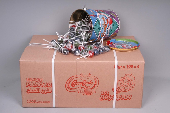 CoccoCandy 30gr Tonque Painter Lolipop