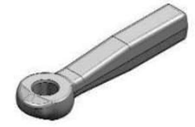 Петля сцепная поворотная, вварная 00.666.40.6