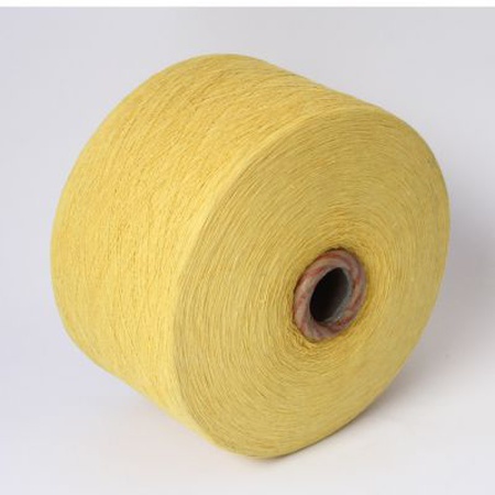 Желтая пряжа Nm 10/1 (Ne6/1) Пряжа для производства перчаток