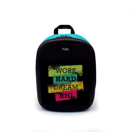 Рюкзак с LED-дисплеем PIXEL ONE - BLUE SKY (голубой)