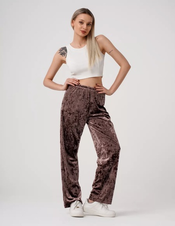 Велюровые брюки