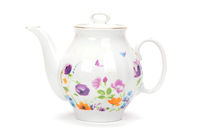 Сервиз чайный - Акварелька(Белый лебедь, 14 пред.)