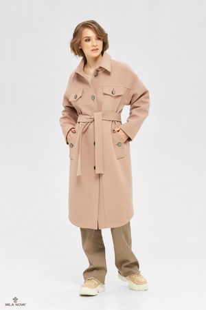 MILA NOVA COAT PV-246 FUEL. MILK 8140