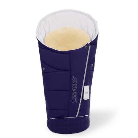 Esspero Maris Plus Y bebek arabası için zarf (polar + doğal kürk)