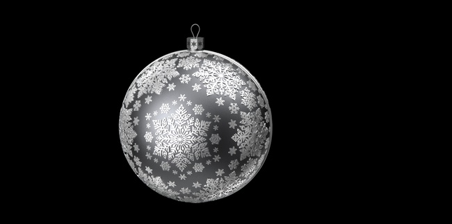 Серебряные шары 999 проба