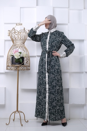 Платье рубашка кокеткой на плече