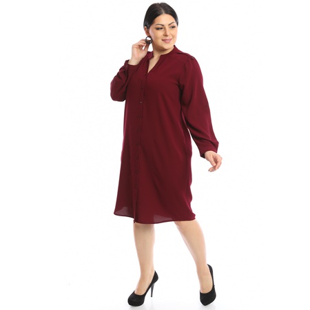 Büyük Beden Hakim Yaka Gömlek