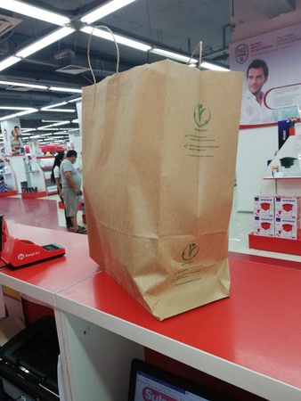 Gıda ürünleri için kraft torbalar