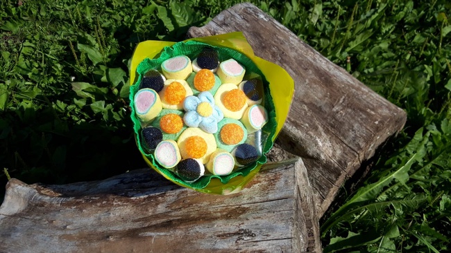 Вкусные и нежные букеты