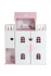 Dollhouse "Ballerina" (White-pink)