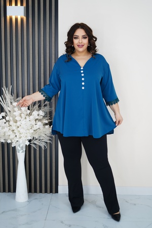 Изящная  блуза-9365