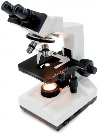Профессиональный бинокулярный микроскоп. Ахроматический