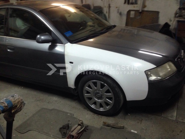 ​Крыло ауди а6 с5 стеклопластик premium