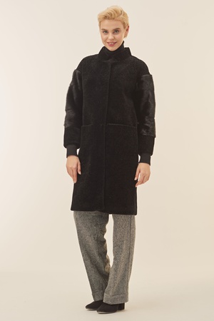 Пальто женское Silverfox модель 804-черный