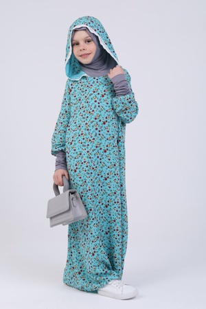 Платье для намаза, мусульманское, детское