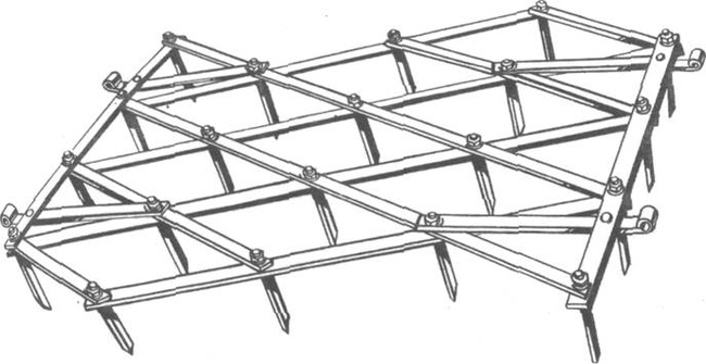 Ağır dişli tırmık BZT - 1.0