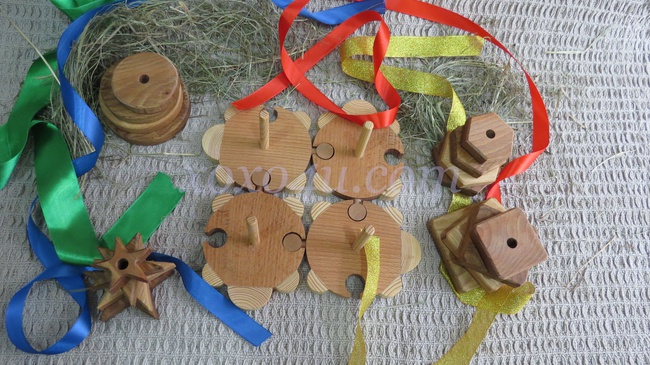 Пирамидка – пазлы “Черепашки”