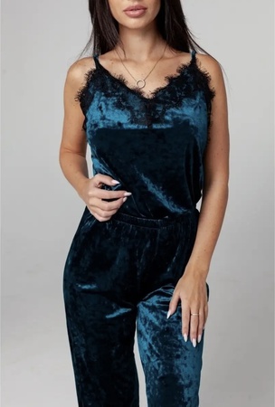 Пижама  велюровая 4в1