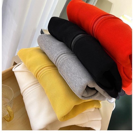 Sıcak sonbahar - kış, polar fırfırlı sweatshirt