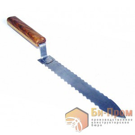 养蜂刀200毫米，不锈钢齿状的