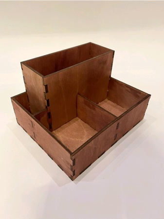 3-compartment napkin holder