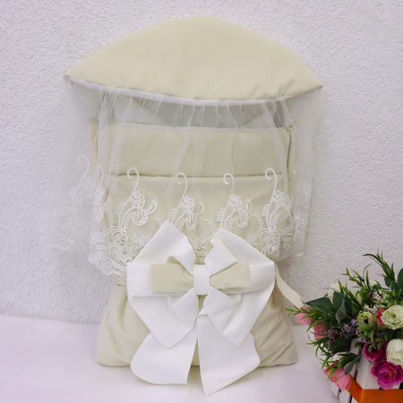 Конверт на выписку из велюра