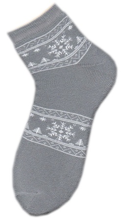 Следки женские внутримахровые (арт. 08с9) «2снежинки»