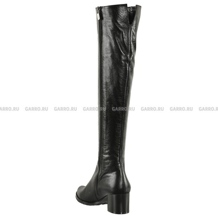 Сапоги 321 чёрные, натуральная кожа