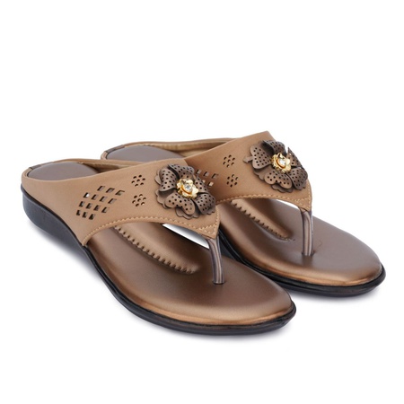 САНДАЛИИ CHIRPING BIRD ИЗ МЕДНОГО ЗОЛОТА 7413