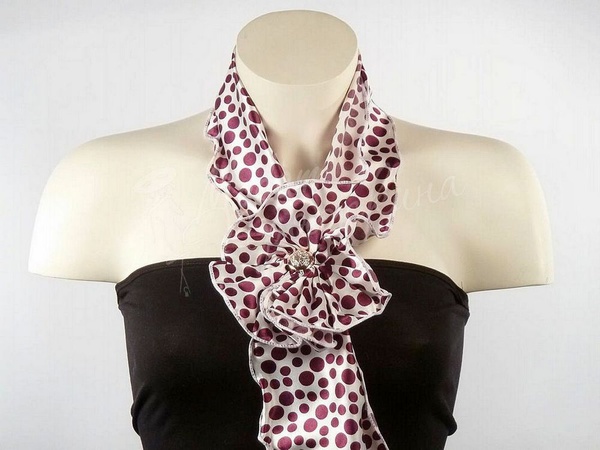 Шарф Jabot-атласный