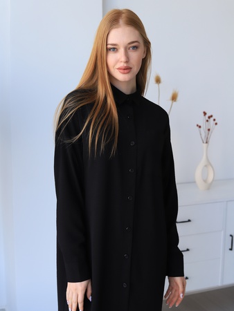 Dress shirt with strap