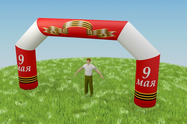 Надувные арки, сцены,ангары на заказ