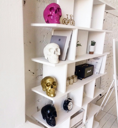 гипсовый череп