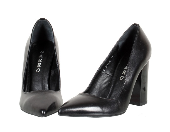 Женские туфли, натуральная кожа <G7048>