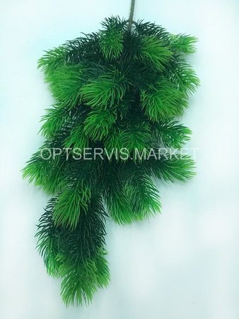 Ветка хвойная,65 см,28 веточек