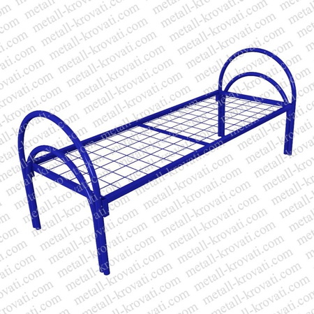 Кровать металлическая одноярусная усиленная сетка сварная (1 перемычка) ‘КС- 5’