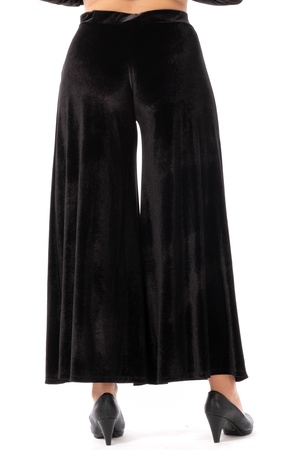 Büyük Beden Kadife Etek Pantolon