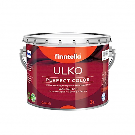 Воднодисперсионная акриловая краска ФАСАДНАЯ.