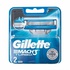 Değiştirilebilir kasetler GILLETTE Mach3 turbo 2 adet (plastik olarak mevcuttur)