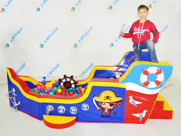 Авторские мягкие модули, игровые наборы, конструкторы, сухие бассейны для игровых комнат