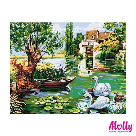 Numaraya göre boya Derevny göleti