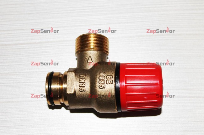 Предохранительный клапан 3 bar Baxi 710071200, Ferroli 39818270, Westen, Sime 6040211