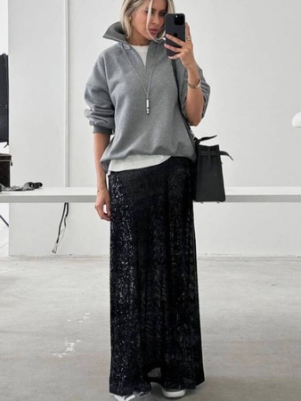 Юбка пайетка
