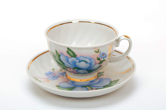 Сервиз чайный 15 предм. Голубая роза Сатсума