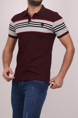 Футболка с воротником-поло