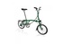 BROMPTON STEEL M6L FOLDING BIKE WITH MUDGUARDS & FRONT CARRIER BLOCK (World Racycles)