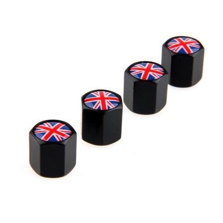 Брелок "Ключ Юнион Джек" из гаечного ключа и колесных колпачков