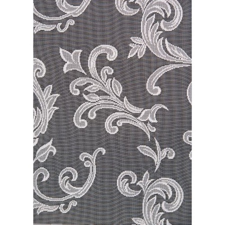 Занавес PAG, двойная механическая штора на роликах из тюля 120X200