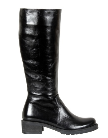 Женские сапоги, натуральная кожа <G570>